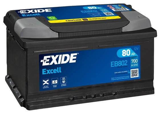 EXIDE Starterbatterie EB802