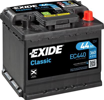 EXIDE Starterbatterie EC440
