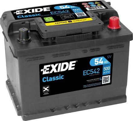 EXIDE Starterbatterie EC542
