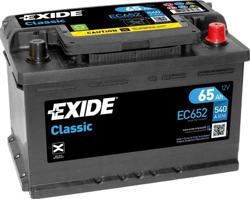 EXIDE Starterbatterie EC652