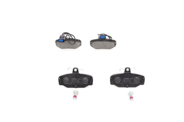 BOSCH Bremsbelagsatz, Scheibenbremse 0 986 461 767