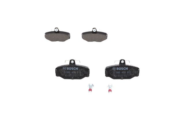 BOSCH Bremsbelagsatz, Scheibenbremse 0 986 469 810