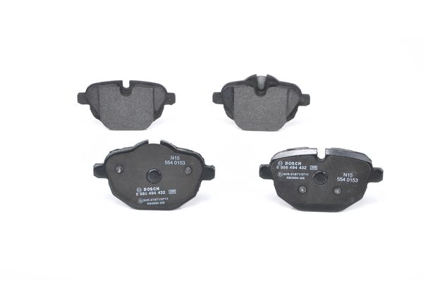 BOSCH Bremsbelagsatz, Scheibenbremse 0 986 494 432
