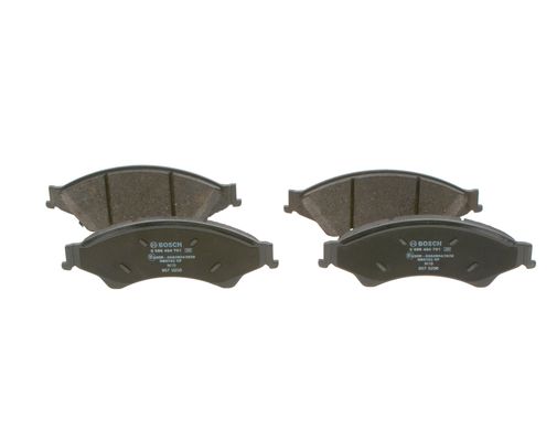 BOSCH Bremsbelagsatz, Scheibenbremse 0 986 494 791