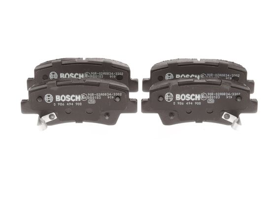 BOSCH Bremsbelagsatz, Scheibenbremse 0 986 494 908