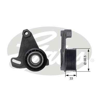 GATES Spannrolle, Zahnriemen T41173