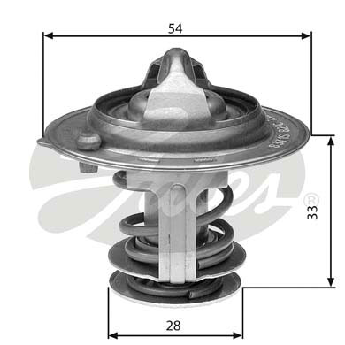 GATES Thermostat, Kühlmittel TH29888G1