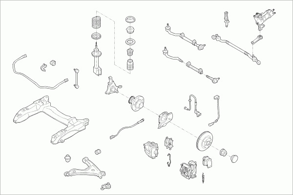 LEMFÖRDER Radaufhängung OPEL-OMEGA-FL004