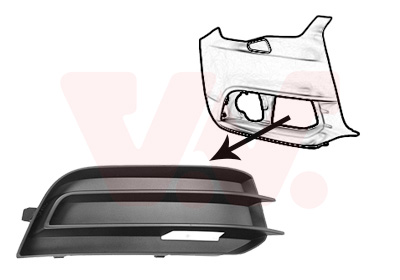 VAN WEZEL Lüftungsgitter, Stoßfänger 0301592