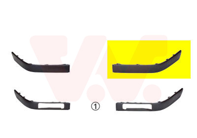 VAN WEZEL Blende, Stoßfänger 0322585