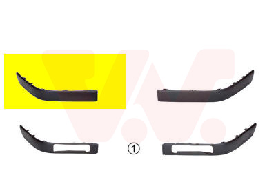 VAN WEZEL Blende, Stoßfänger 0322586