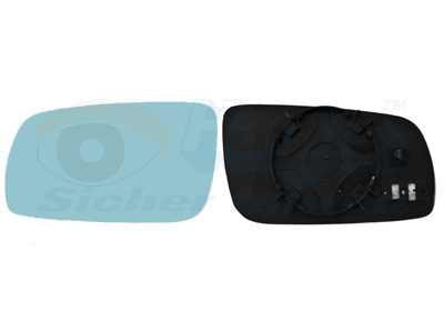VAN WEZEL Spiegelglas, Außenspiegel 0323835