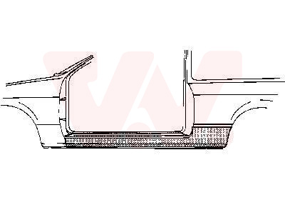 VAN WEZEL Einstiegblech 0602.03