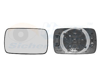 VAN WEZEL Spiegelglas, Außenspiegel 0620837