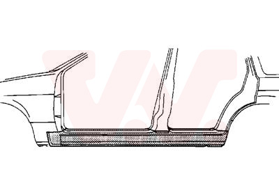 VAN WEZEL Einstiegblech 0640103