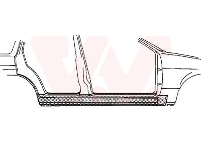 VAN WEZEL Einstiegblech 0640104