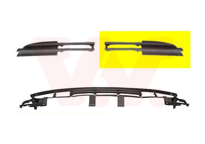 VAN WEZEL Lüftungsgitter, Stoßfänger 0649591
