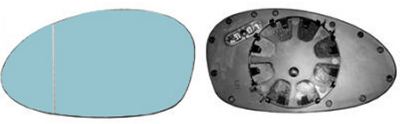 VAN WEZEL Spiegelglas, Außenspiegel 0657837U