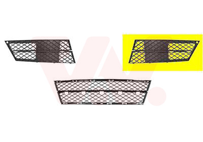 VAN WEZEL Lüftungsgitter, Stoßfänger 0661591