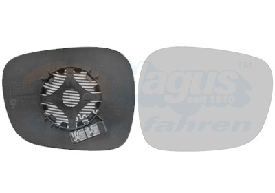 VAN WEZEL Spiegelglas, Außenspiegel 0678838U