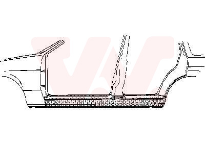VAN WEZEL Einstiegblech 1876103