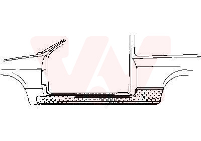 VAN WEZEL Einstiegblech 3727101
