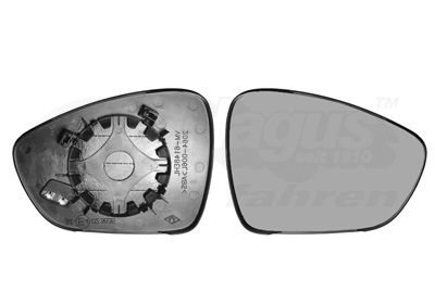 VAN WEZEL Spiegelglas, Außenspiegel 4068838