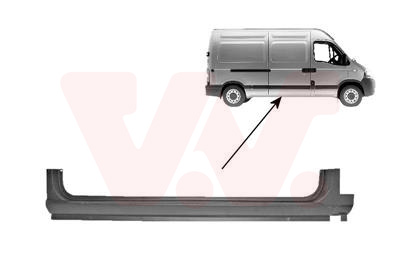 VAN WEZEL Seitenwand 4387110