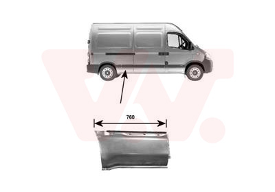 VAN WEZEL Seitenwand 4387144