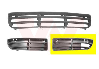 VAN WEZEL Lüftungsgitter, Stoßfänger 5892591