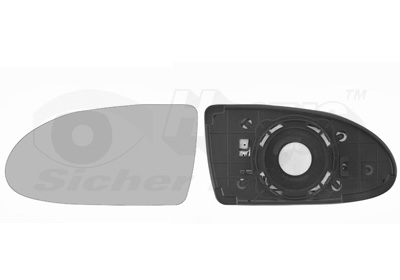 VAN WEZEL Spiegelglas, Außenspiegel 8226837