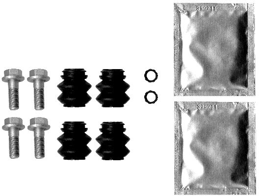 TEXTAR Zubehörsatz, Bremssattel 82063900