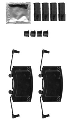 TEXTAR Zubehörsatz, Bremssattel 82504100