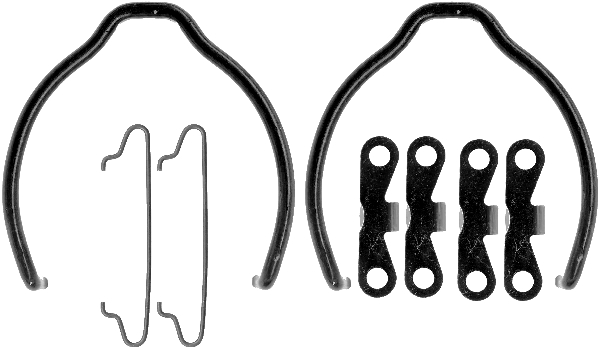 TEXTAR Zubehörsatz, Feststellbremsbacken 97030700