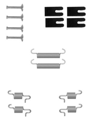 TEXTAR Zubehörsatz, Feststellbremsbacken 97031900