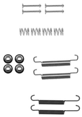 TEXTAR Zubehörsatz, Feststellbremsbacken 97036600