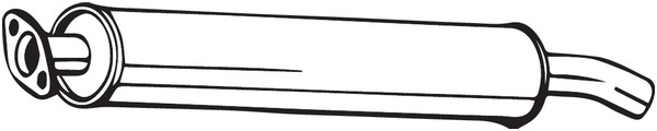 BOSAL Vorschalldämpfer 154-637