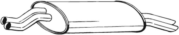 BOSAL Endschalldämpfer 247-981