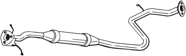 BOSAL Mittelschalldämpfer 285-259