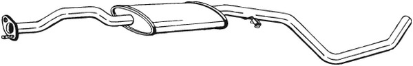 BOSAL Mittelschalldämpfer 285-619