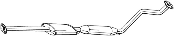 BOSAL Mittelschalldämpfer 286-275