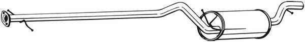 BOSAL Mittelschalldämpfer 287-403