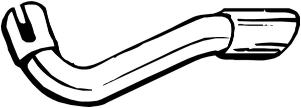 BOSAL Abgasrohr 700-177