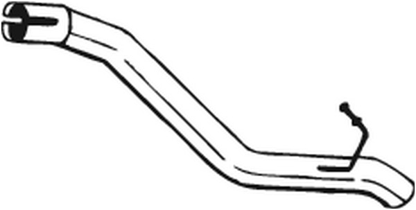 BOSAL Abgasrohr 750-025