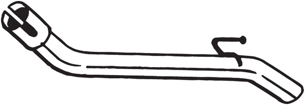 BOSAL Abgasrohr 750-297