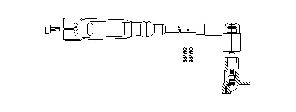 BREMI Zündleitung 111/50