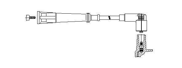 BREMI Zündleitung 121/105