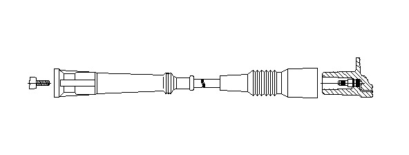 BREMI Zündleitung 122/50