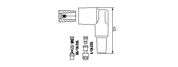 BREMI Stecker, Zündspule 13210/1