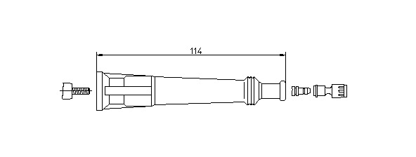 BREMI Stecker, Zündkerze 13213/5